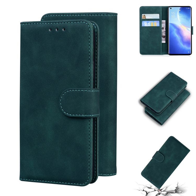 TIANCI Coque pour Oppo Find X3 Neo/Reno5 Pro+ 5G Housse, Étui en Cuir