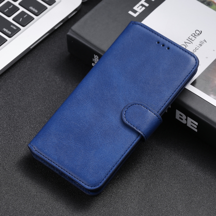 

For OPPO Find X5 Classic Calf Texture PU + TPU Horizontal Flip Leather Case(Blue)