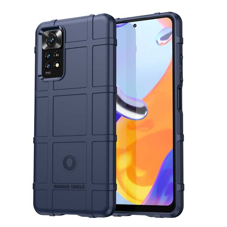 

For Xiaomi Redmi Note 11 Pro 4G/Redmi Note 11 Pro 5G Global Full Coverage Shockproof TPU Case(Blue)