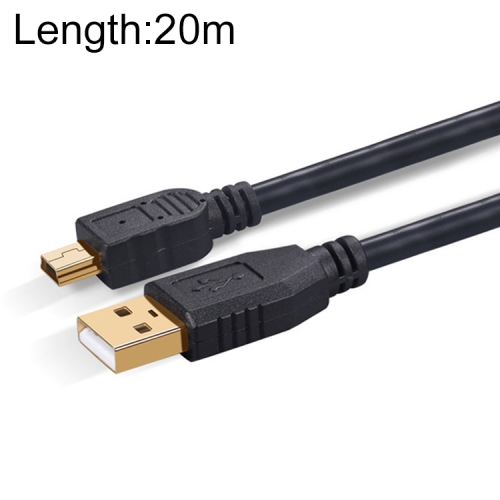 

20m Mini 5 Pin to USB 2.0 Camera Extension Data Cable