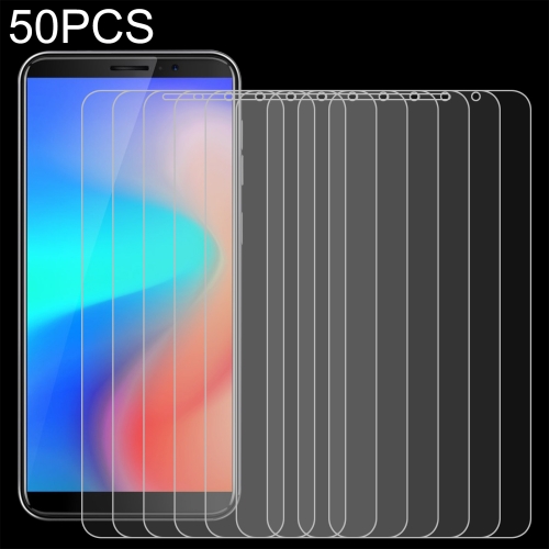 

50 PCS 0.26mm 9H 2.5D Tempered Glass Film For CUBOT J3 Pro