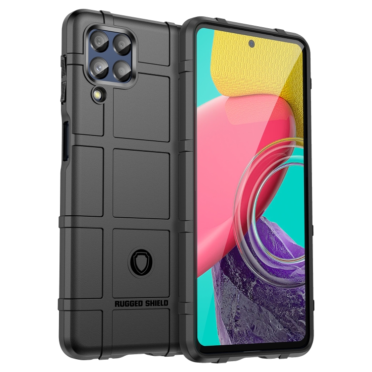 

For Samsung Galaxy M53 Full Coverage Shockproof TPU Phone Case(Black)