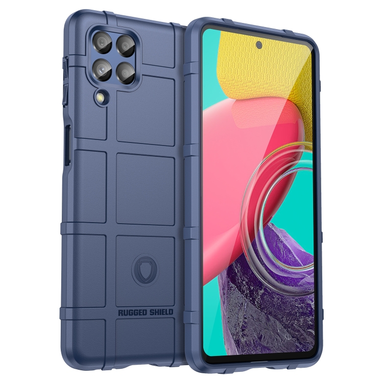 

For Samsung Galaxy M53 Full Coverage Shockproof TPU Phone Case(Blue)