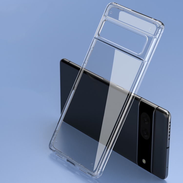 

For Google Pixel 7 Crystal PC + TPU Phone Case(Transparent)