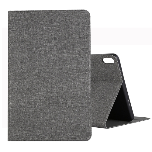 

For Huawei Matepad Pro 10.8 inch Craft Cloth TPU Protective Case with Holder(Grey)