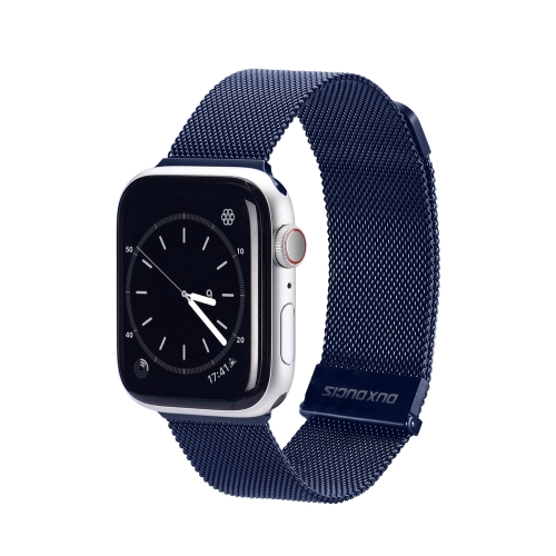 

DUX DUCIS Milanese Watch Band For Apple Watch Series 8&7 41mm / SE 2&6&SE&5&4 40mm / 3&2&1 38mm (Grey)