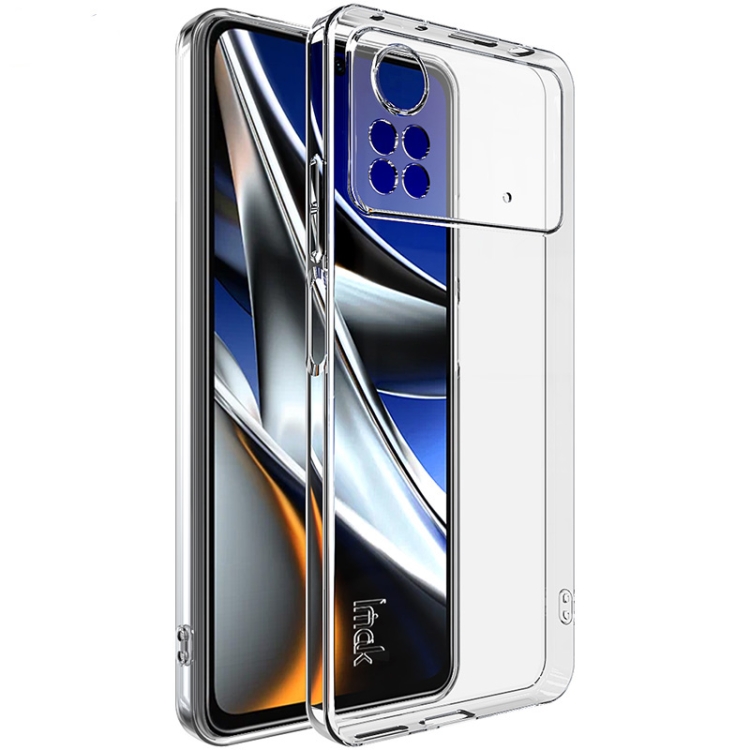 

For Xiaomi Poco X4 Pro 5G Global IMAK UX-5 Series Transparent TPU Phone Case