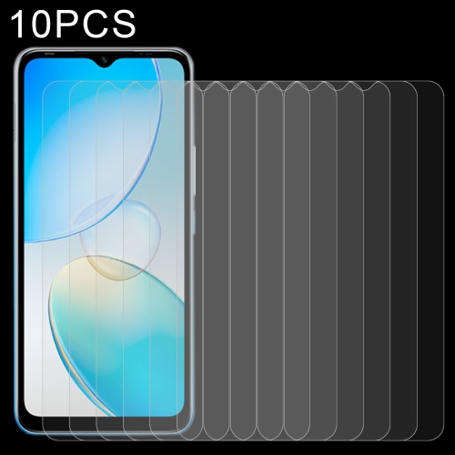 

10 PCS 0.26mm 9H 2.5D Tempered Glass Film For Infinix Hot 12i