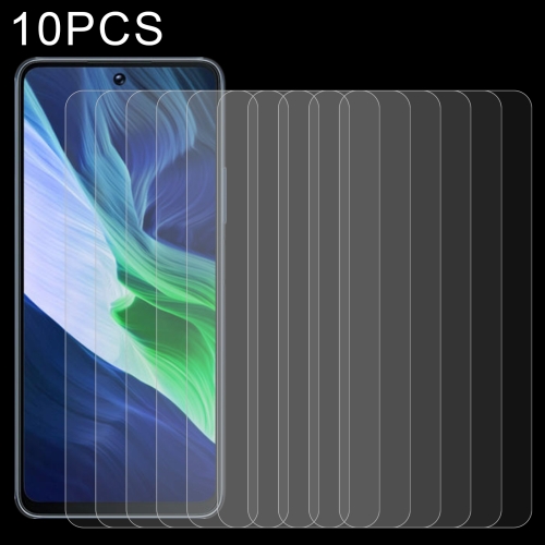 

10 PCS 0.26mm 9H 2.5D Tempered Glass Film For Infinix Note 11i