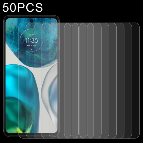 

50 PCS 0.26mm 9H 2.5D Tempered Glass Film For Motorola Moto G52 / Moto G82 / Moto G71s