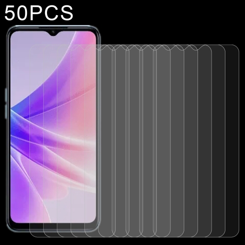 

50 PCS 0.26mm 9H 2.5D Tempered Glass Film For OPPO A57 / A57 4G / A77 / K10 5G / A57e / A57s / K10x / A17 / A77s