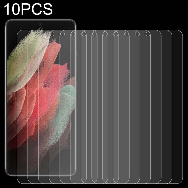 

10 PCS 0.26mm 9H 2.5D Tempered Glass Film For Samsung Galaxy S21 Ultra 5G