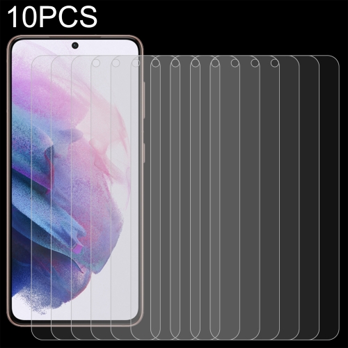 

For Samsung Galaxy S21+ 5G 10pcs 0.26mm 9H 2.5D Tempered Glass Film, Fingerprint Unlocking Is Not Supported