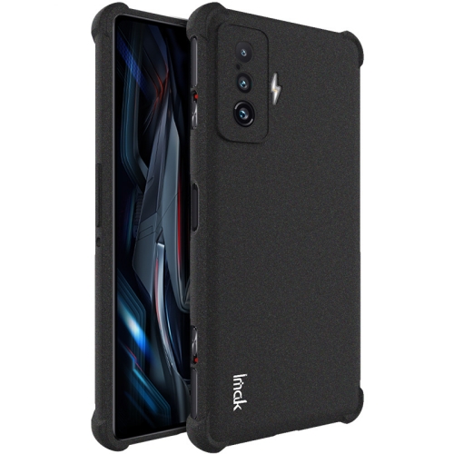 

For Xiaomi Redmi K50 Gaming 5G IMAK All-inclusive Shockproof Airbag TPU Case with Screen Protector(Matte Black)