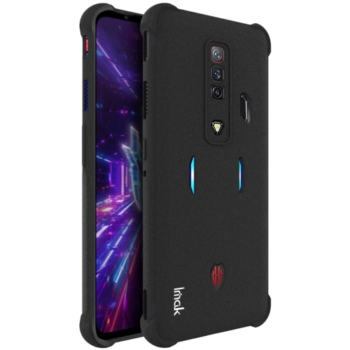 

For ZTE nubia Red Magic 7 IMAK All-inclusive Shockproof Airbag TPU Case with Screen Protector(Matte Black)