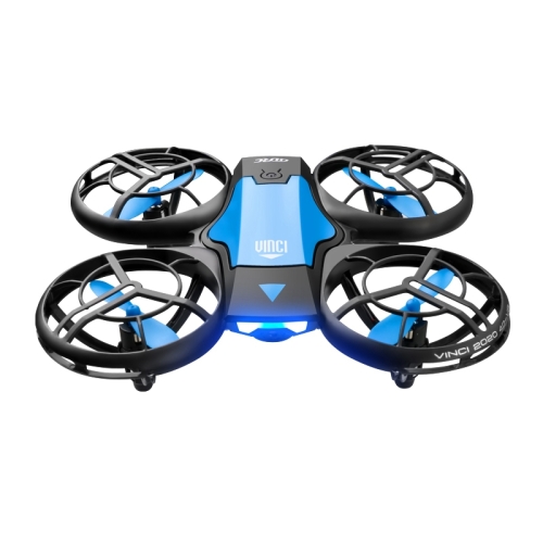 

V8 4K HD Camera WiFi FPV Mini RC Drone Quadcopter, Model:With Camera 3 Control Modes(Blue)