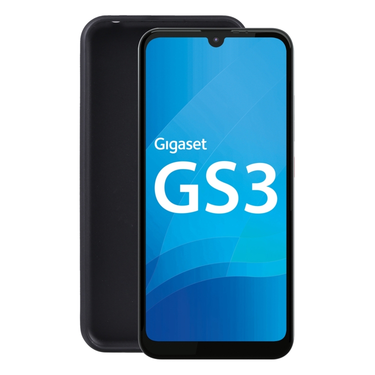 

TPU Phone Case For Gigaset GS3(Black)