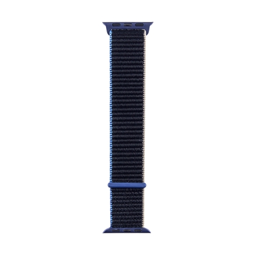 

For Apple Watch Apple Watch Ultra 49mm / Series 8&7 45mm / SE 2&6&SE&5&4 44mm / 3&2&1 42mm Mutural Nylon Watch Band(Charcoal Color)