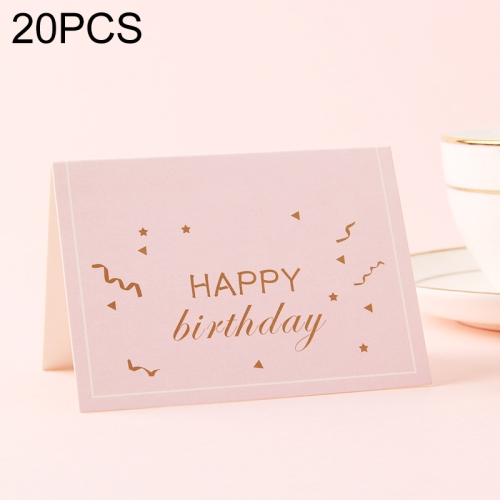 

20 PCS 3D Holiday Blessing And Thanksgiving Card(Happy Birthday)