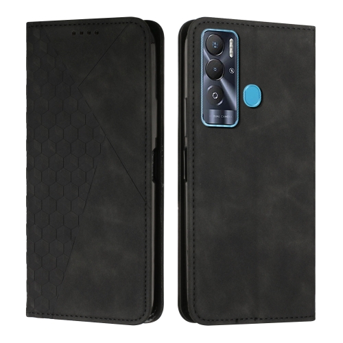 

For Tecno Pova Neo Diamond Splicing Skin Feel Magnetic Leather Phone Case(Black)