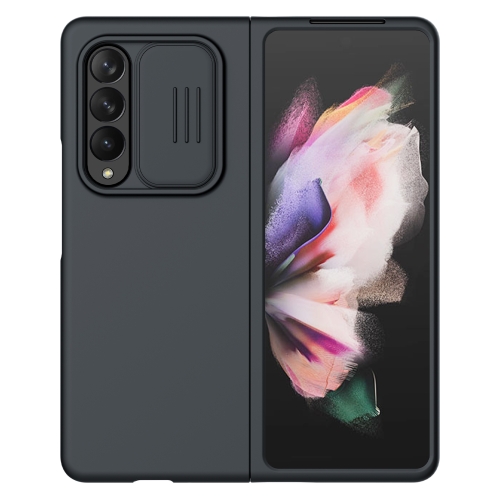 

For Samsung Galaxy Z Fold3 5G / W22 5G NILLKIN CamShield Liquid Silicone + PC Full Coverage Case(Black)