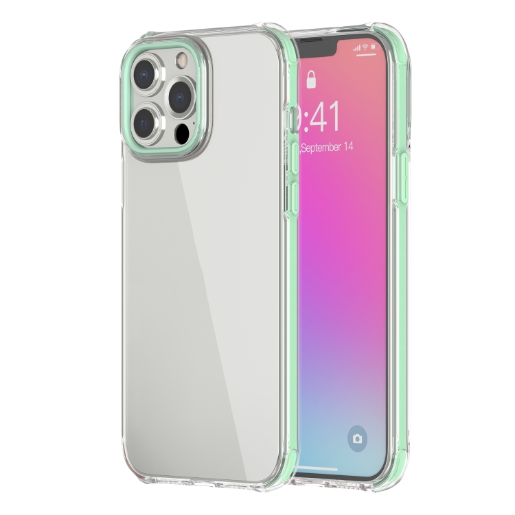

Airbag Shockproof TPU Phone Case For iPhone 13 Pro Max(Green)