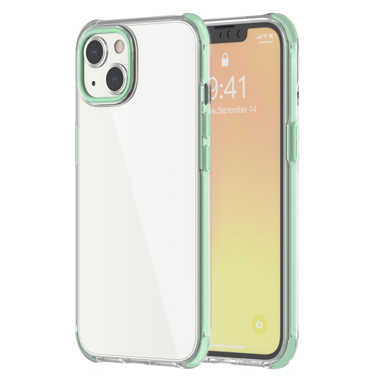 

Airbag Shockproof TPU Phone Case For iPhone 13(Green)