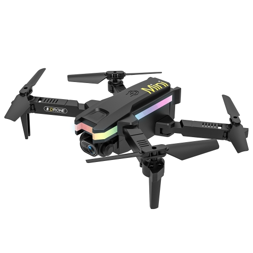 

LSRC-XT8 4K HD Wifi FPV RC Drone Foldable Quadcopter, Model:Dual Camera(Black)