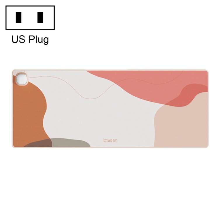 

Original Xiaomi Youpin SOTHING Desktop Heated Table Mat, US Plug(Flower)