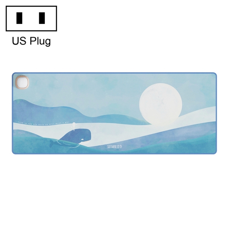 

Original Xiaomi Youpin SOTHING Desktop Heated Table Mat, US Plug(Whale)