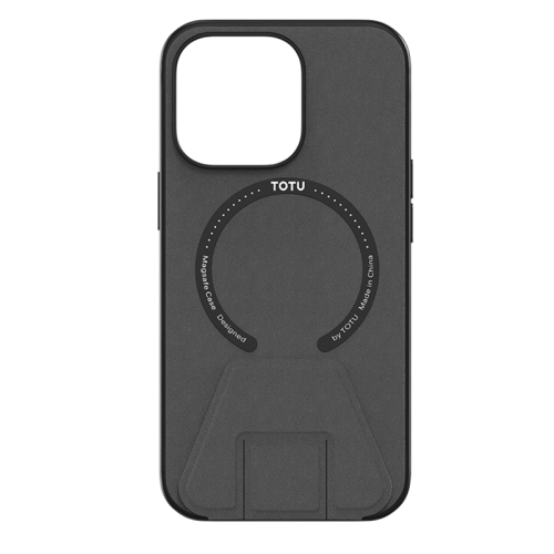 

TOTUDESIGN AA-183 Curtain Series Magnetic Holder Phone Case For iPhone 13(Black)