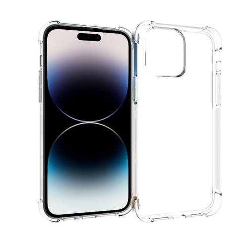 

For iPhone 14 Pro Max Shockproof TPU Phone Case (Transparent)