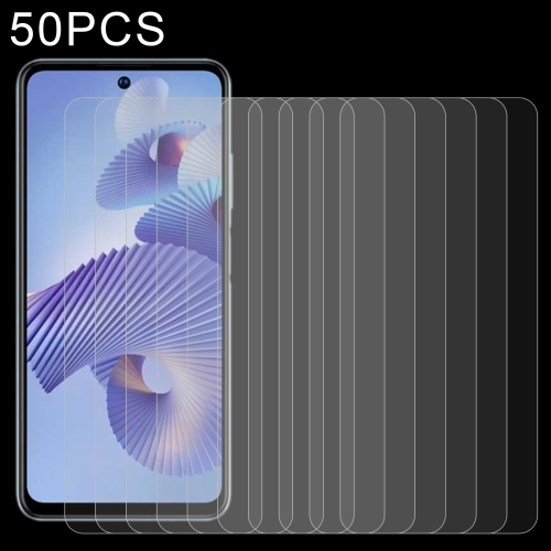 

50 PCS 0.26mm 9H 2.5D Tempered Glass Film For ZTE Blade V40 Pro