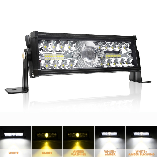 

10 inch Three-row Monocular Dual-color Work Light