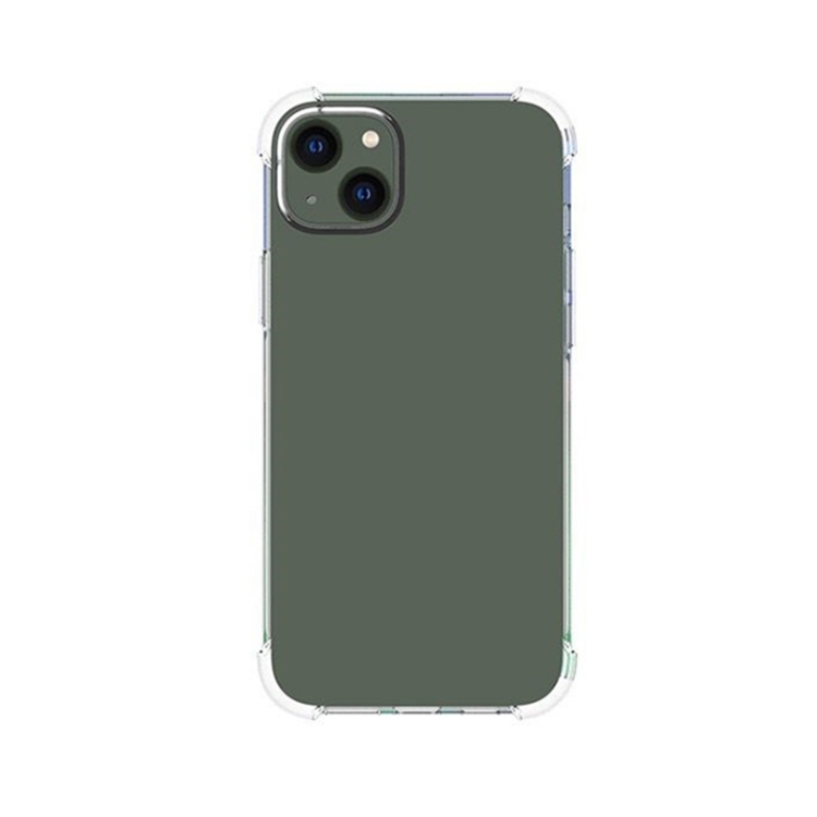 

For iPhone 14 Plus Shockproof TPU Phone Case (Transparent)