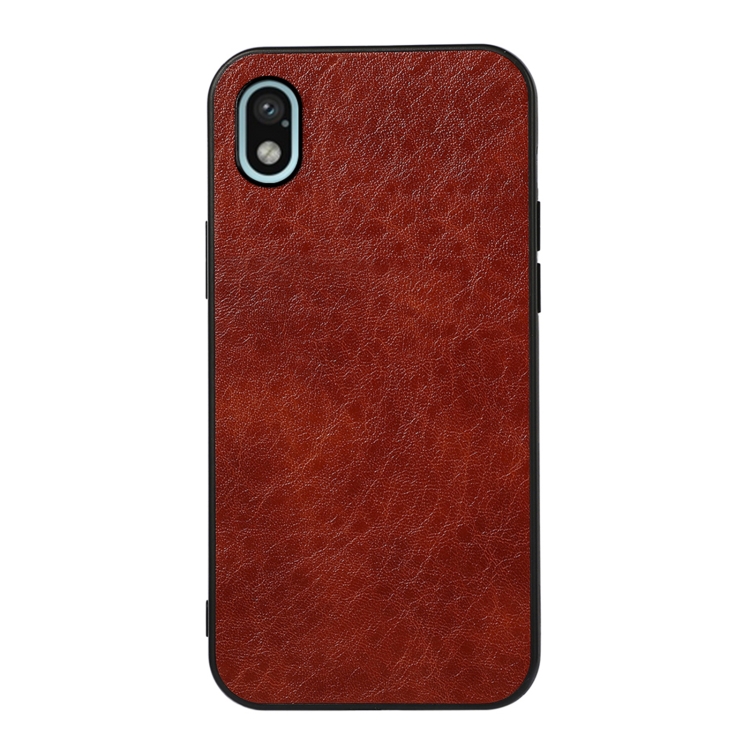 

For Sony Xperia Ace III Crazy Horse Texture Shockproof Leather Phone Case(Brown)