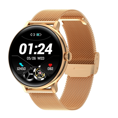 

Q71 Pro 1.28 inch TFT Screen Steel Strap Smart Watch, Support Bluetooth Call / Menstrual Cycle Reminder(Gold)