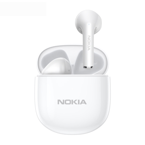 Nokia E3110 Half In-Ear HD Call Wireless Bluetooth TWS Sports Earphone(White)
