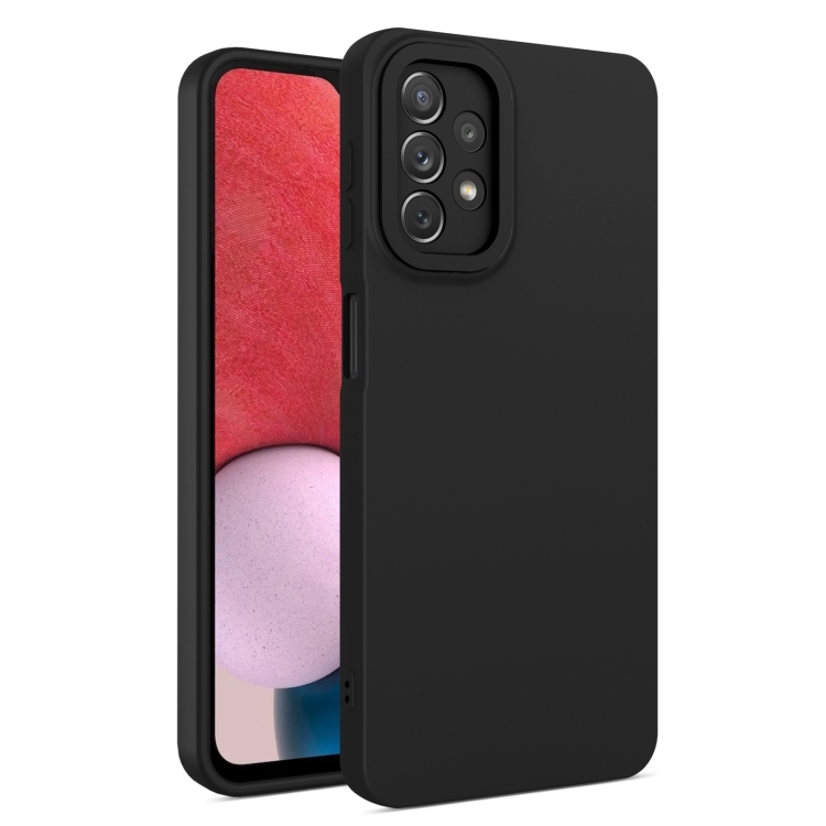 

For Samsung Galaxy A23 4G Eagle Eye Lens Oily Feel TPU + PC Phone Case(Black)