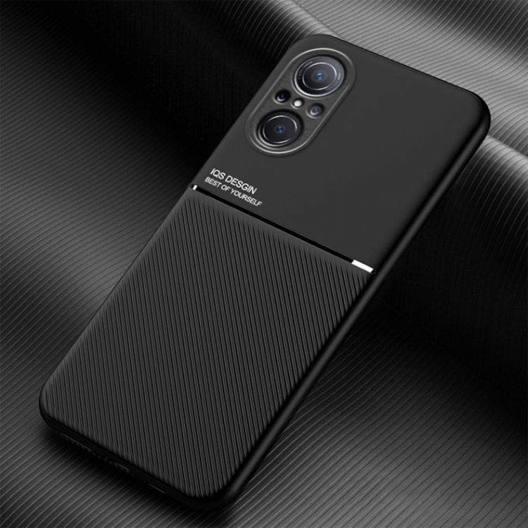 

For Huawei nova 9 SE Classic Tilt Magnetic PC + TPU Phone Case(Black)