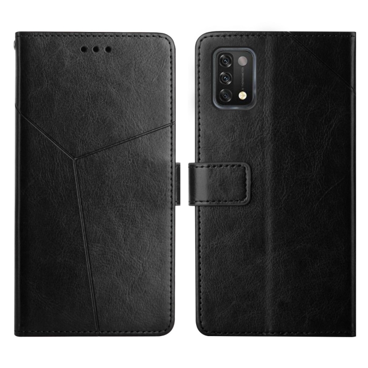 

For UMIDIGI A11 Y Stitching Horizontal Flip Leather Phone Case(Black)