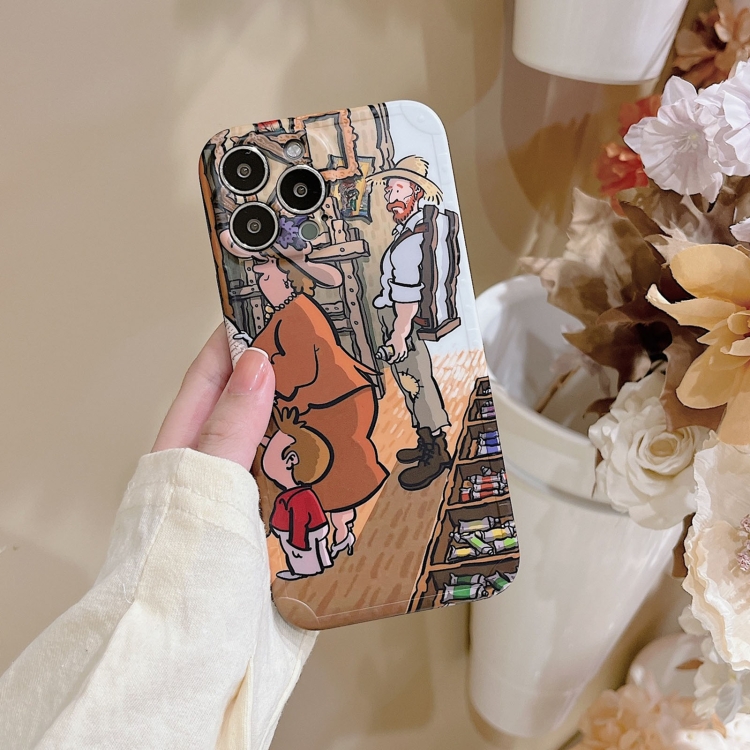 

TPU Pattern Shockproof Phone Case For iPhone 11(Pigment)