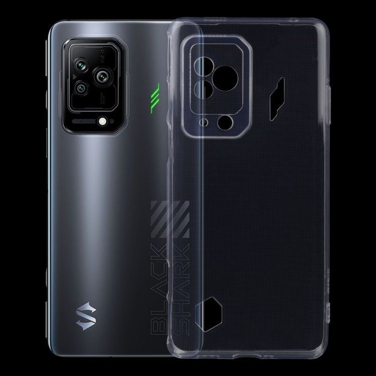 

For Xiaomi Black Shark 5 0.75mm Ultra-thin Transparent TPU Phone Case