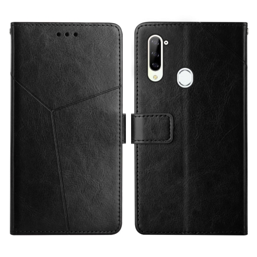 

For ZTE Libero 5G Y Stitching Horizontal Flip Leather Phone Case(Black)