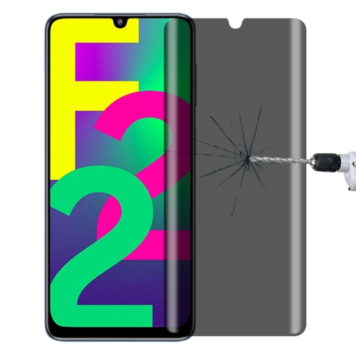 

Full Cover Anti-peeping Tempered Glass Film For Samsung Galaxy F22