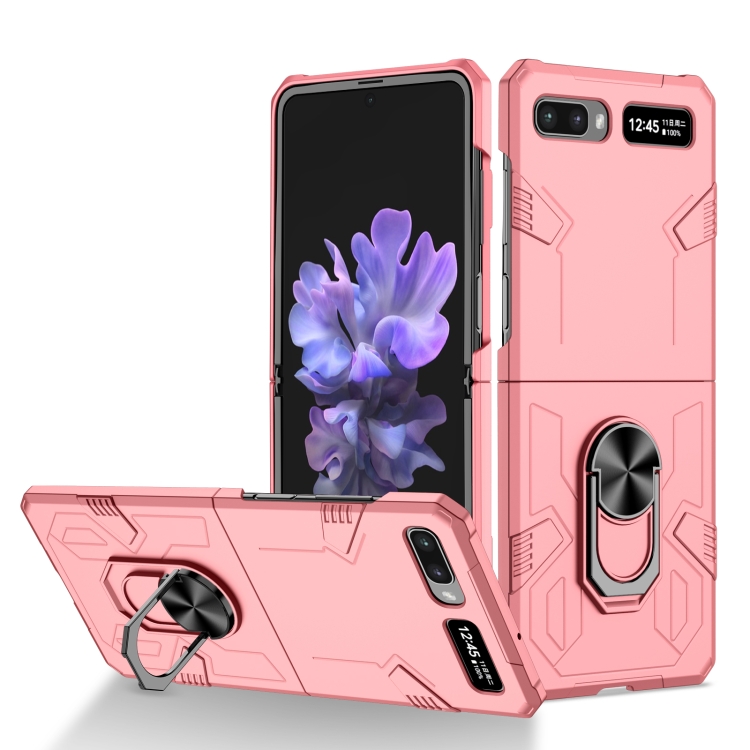 

For Samsung Galaxy Z Flip 5G Matte UV Shockproof Phone Case(Pink)
