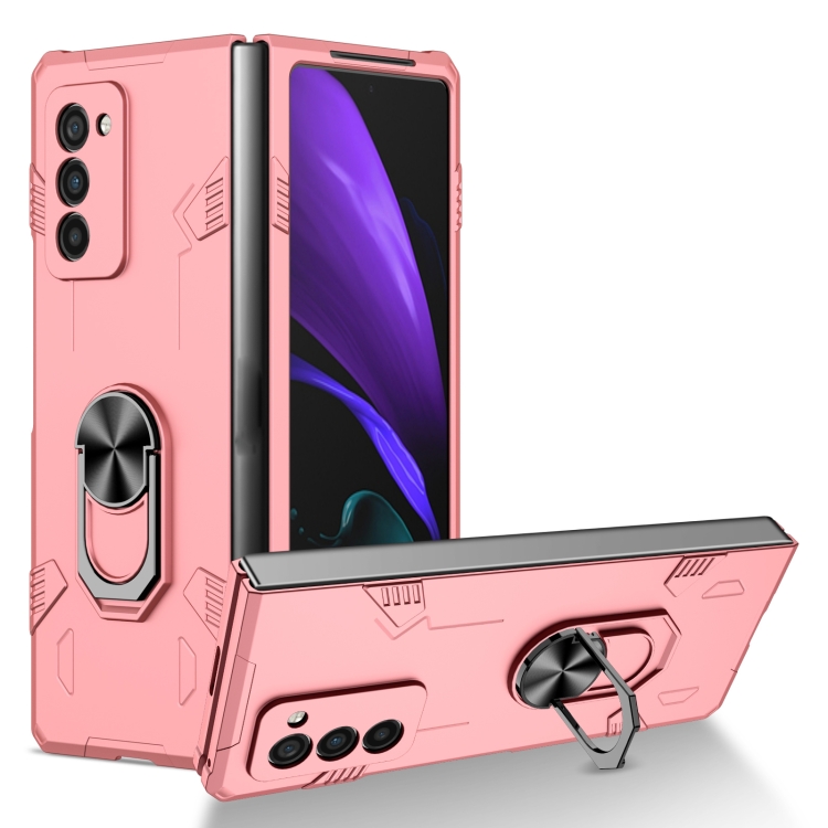 

For Samsung Galaxy Z Fold2 5G Matte UV Shockproof Phone Case(Pink)