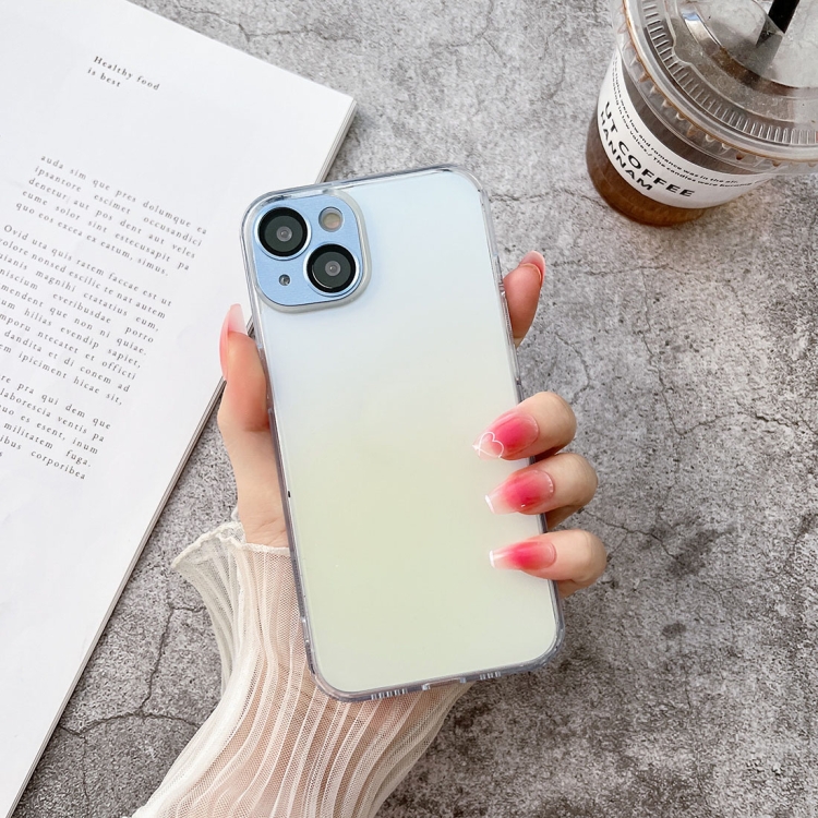 

Chameleon Series Acrylic + TPU Phone Case For iPhone 13(Blue)