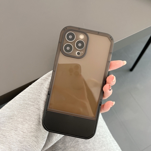 

TPU + PC Stool Holder Phone Case For iPhone 11 Pro Max(Black)