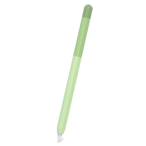 

Rainbow Gradient Silicone Stylus Protective Case for Apple Pencil 2(Gradient Green)
